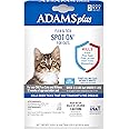 Adams Plus Flea & Tick Spot On for Cats Over 2.5 lbs but Under 5 Pounds 3 Month Supply