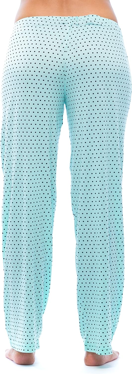 Just Love Silky Soft Women Pajama Pants with Stretch PJs Sleepwear at  Women’s Clothing store