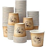 Clawsoff 600 Pack 4 oz Small Coffee Cups, Disposable Paper Espresso Cups for Hot/Cold Drinks, Office, Home, Shop, Event
