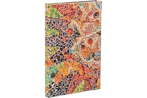Gaudi's Sun Mini Lined Hardcover Journal, 176pg, 85GSM, Antoni Gaudi Collection by Paperblanks (Gaudi's Mosaics)