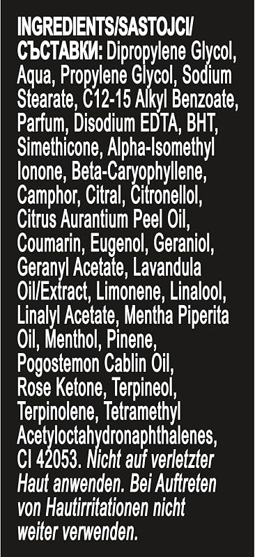 STICK BLACK VANILLA 50ML