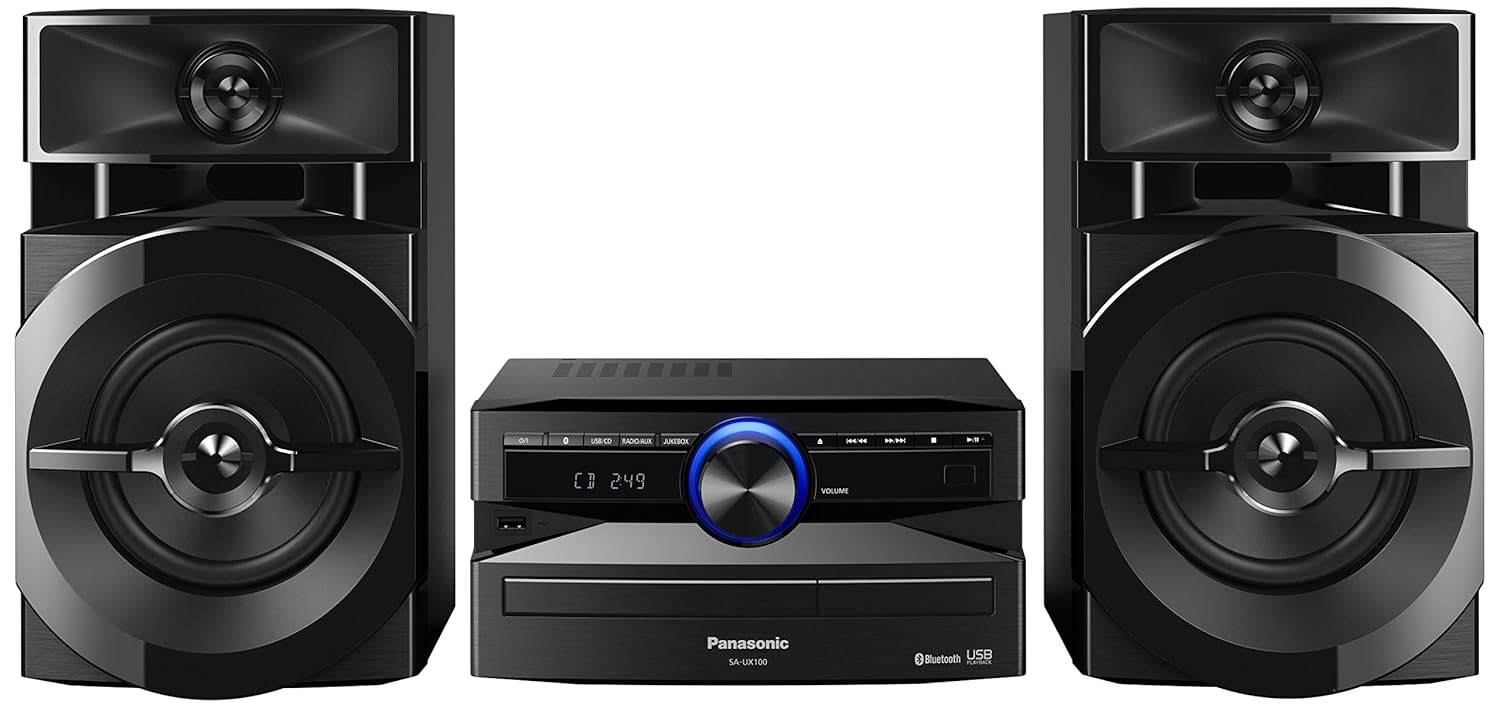 Panasonic SCUXEK Home audio mini system W Negro sistema de audio para