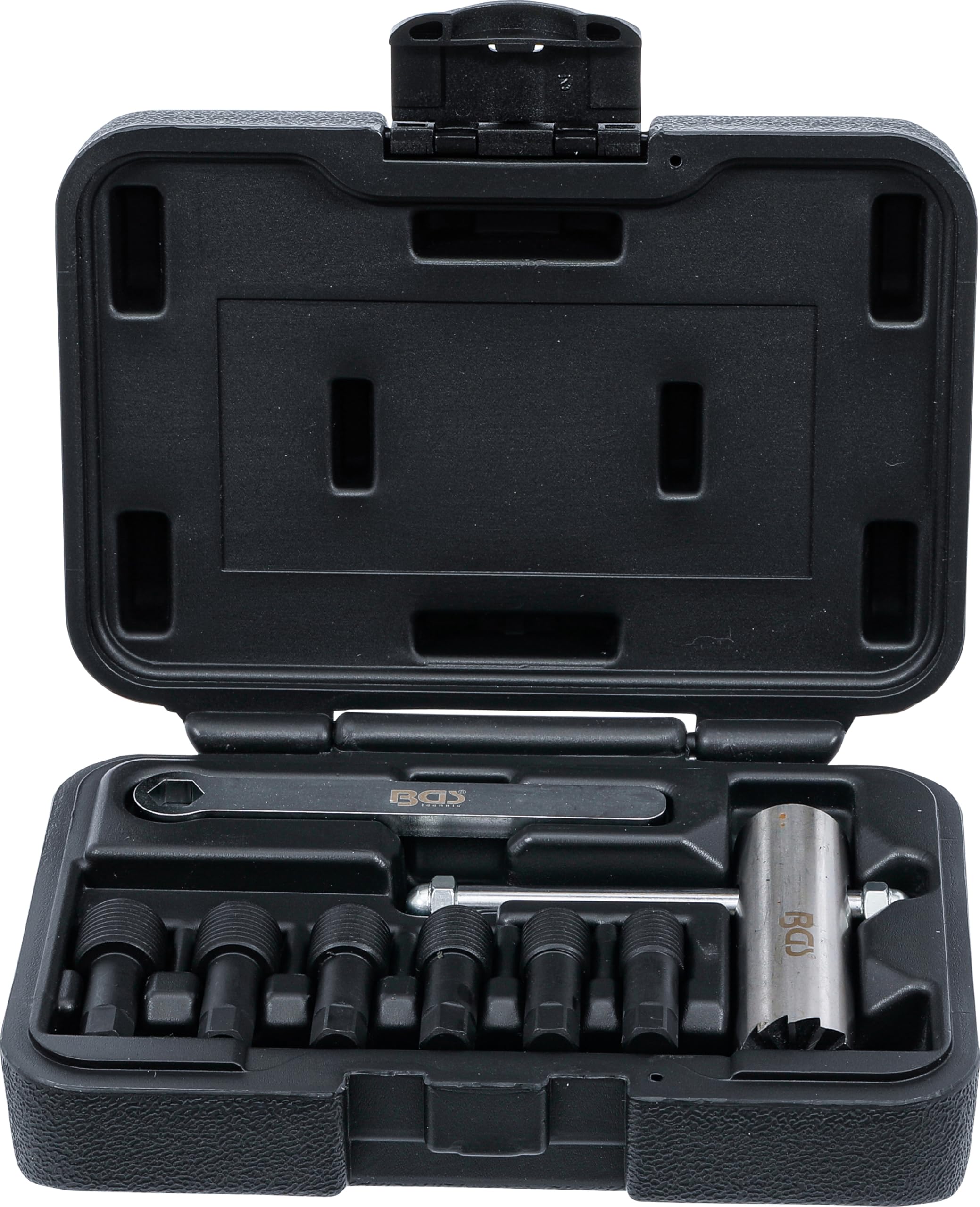 BGS 6674 | Oil Drain Screw Sealing Surfaces Cutter Set | 8 pcs.