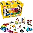 LEGO Classic Large Creative Brick Box 10698 Building Toy Set, Toy Storage Solution for Home or Classrooms, Interactive Buildi