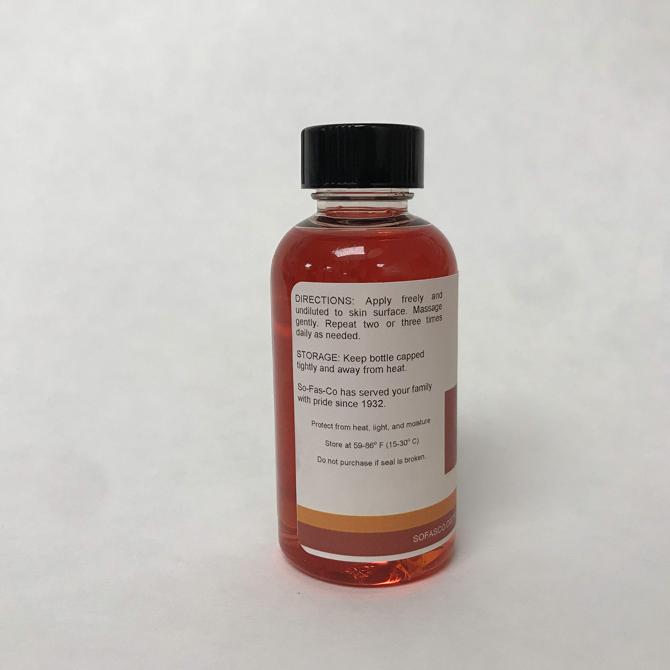 SO-FAS-CO Red Oil, 2 Ounce Bottle