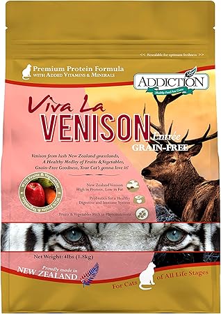 venison cat food dry