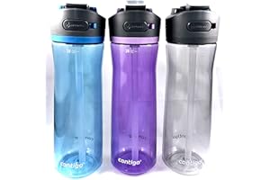 Contigo, 24oz, Water Bottle with AUTOSPOUT? Lid, Sake, Juniper and Lavender