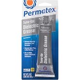 Permatex 22058 Dielectric Tune-Up Grease, 3oz. - High Performance Dielectric Grease Used to Protect Terminals, Spark Plugs, Wiring and Other Electrical Connections Against Salt, Dirt, and Corrosion