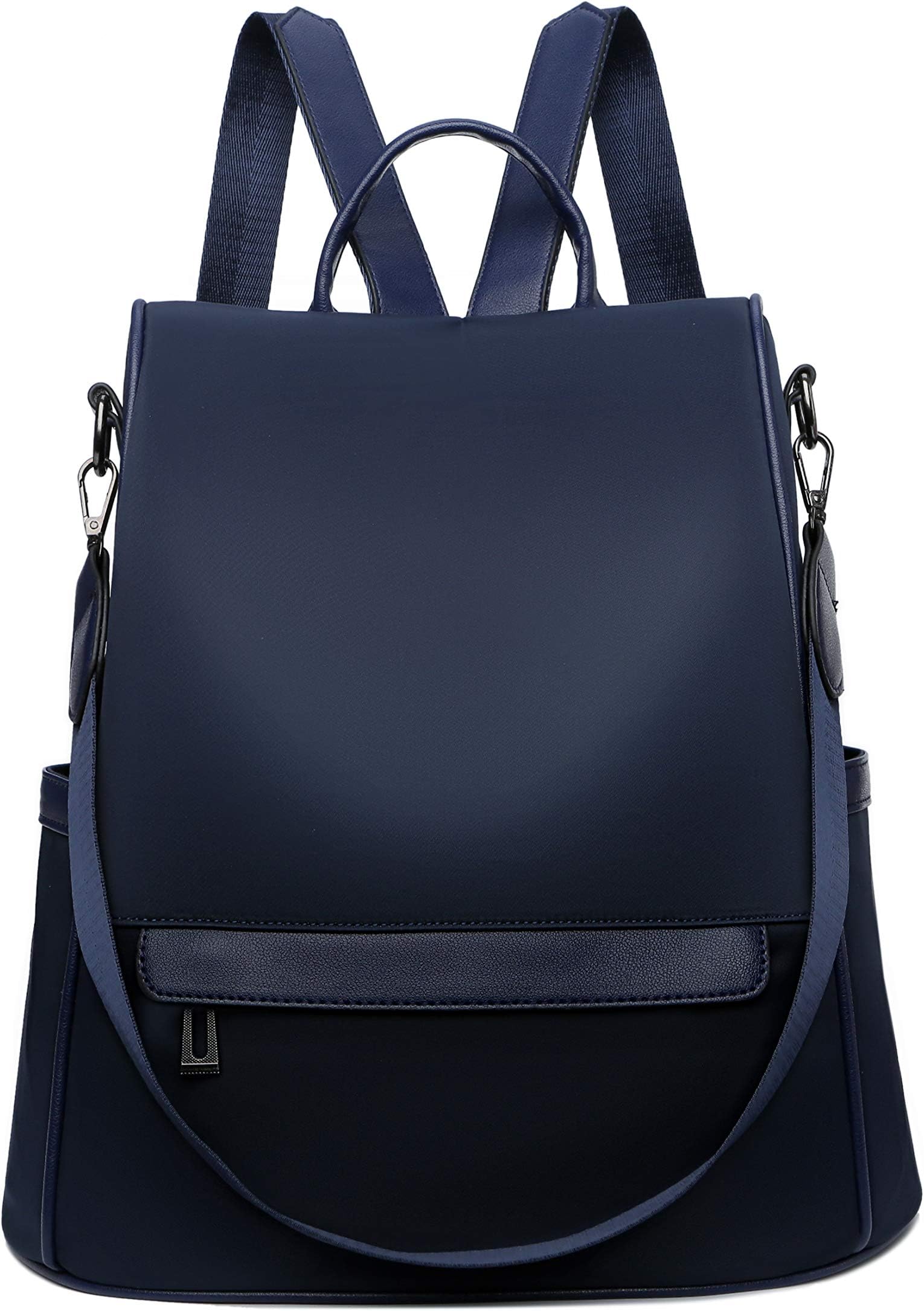 Backpack Purse for Women Anti-theft Waterproof Nylon Convertible Rucksack Lightweight Fashion Travel Shoulder Bag