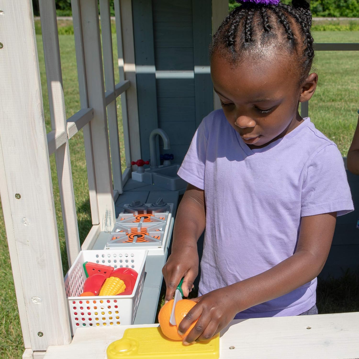 backyard discovery breezy point wooden playhouse