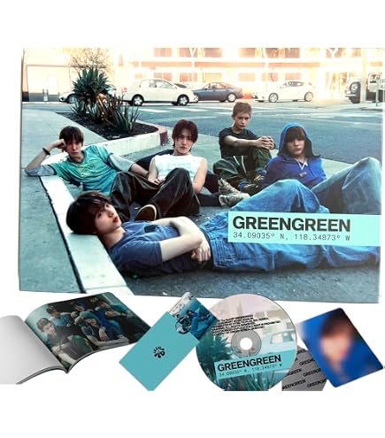 Amazon.com: (Dice Version) CORTIS GREENGREEN 2nd EP Album with