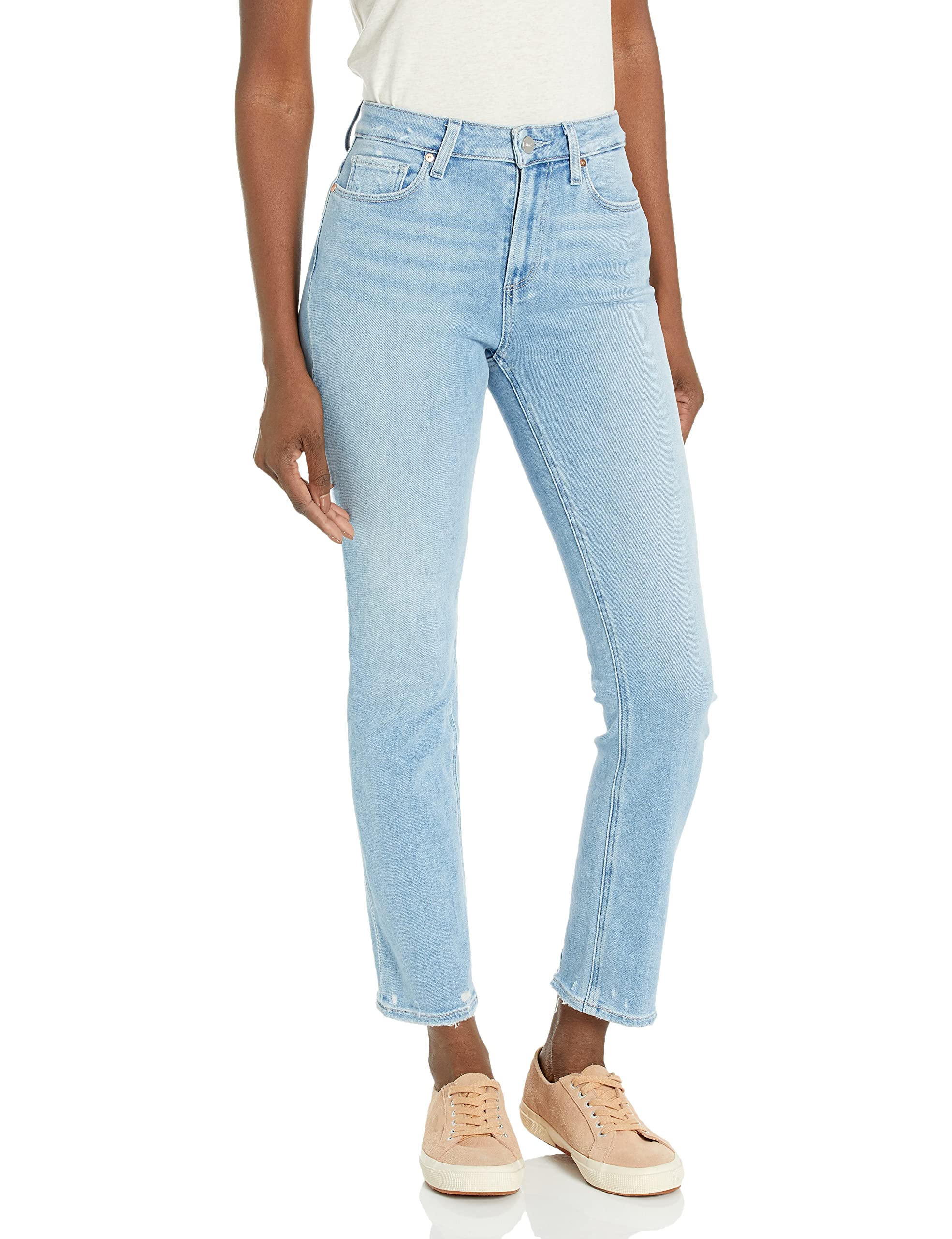 Photo 1 of PAIGE Women's Ultra High Rise Cindy Distressed Jeans —-SIZE 26
