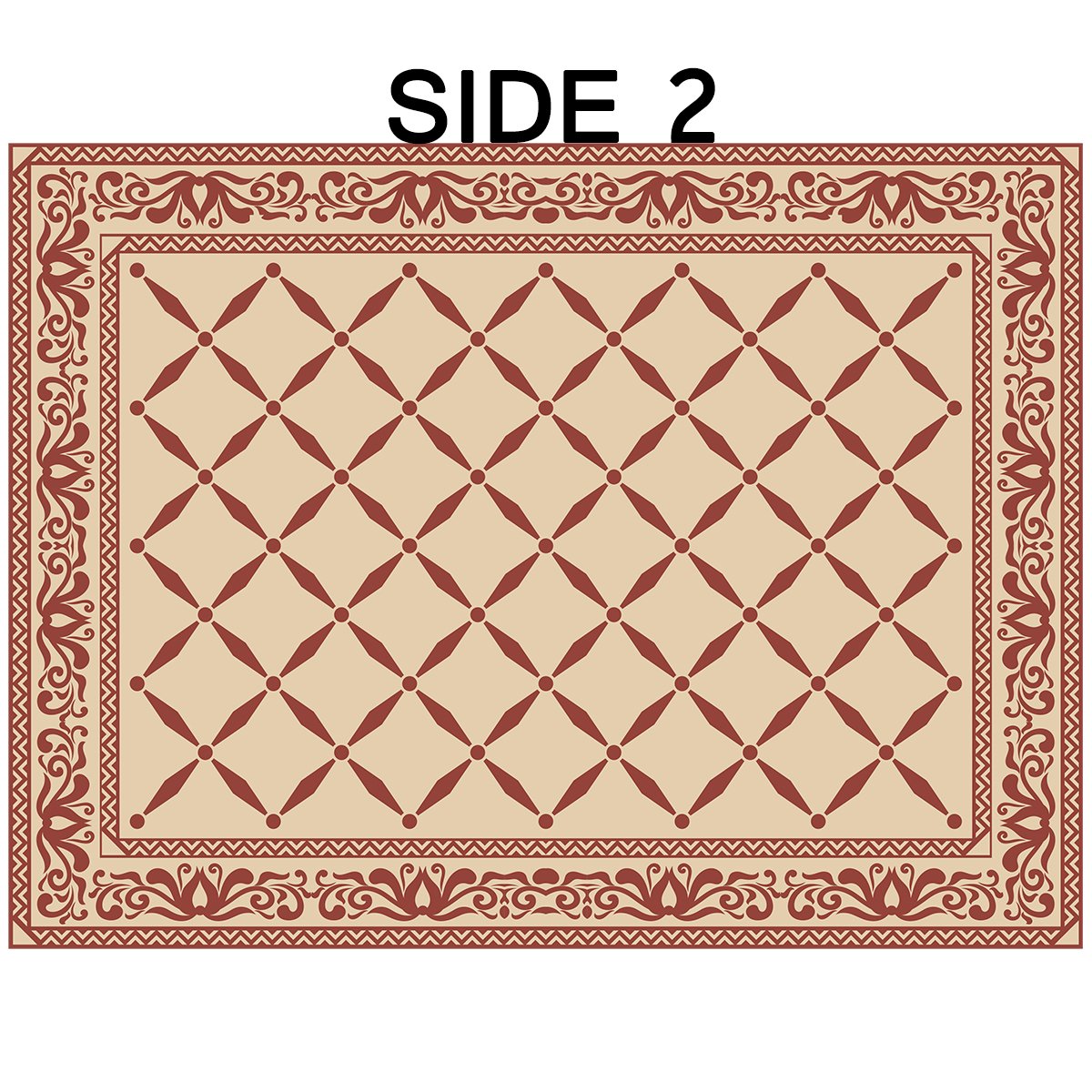 EasyGO Products Rv Camping Mats 9'X 18' Large Outdoor Patio Mat