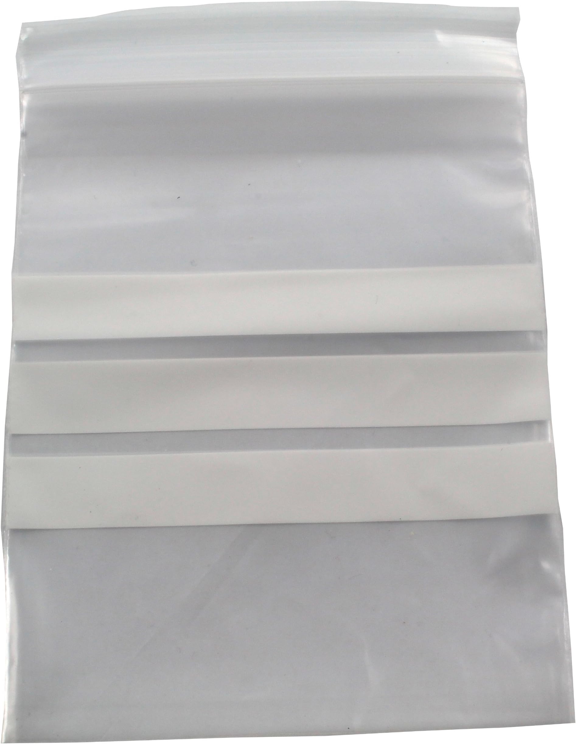 AmbassadorWrite-On Grip Seal Polythene Bags Resealable 90x114mm Ref GA-123 [Pack of 1000]