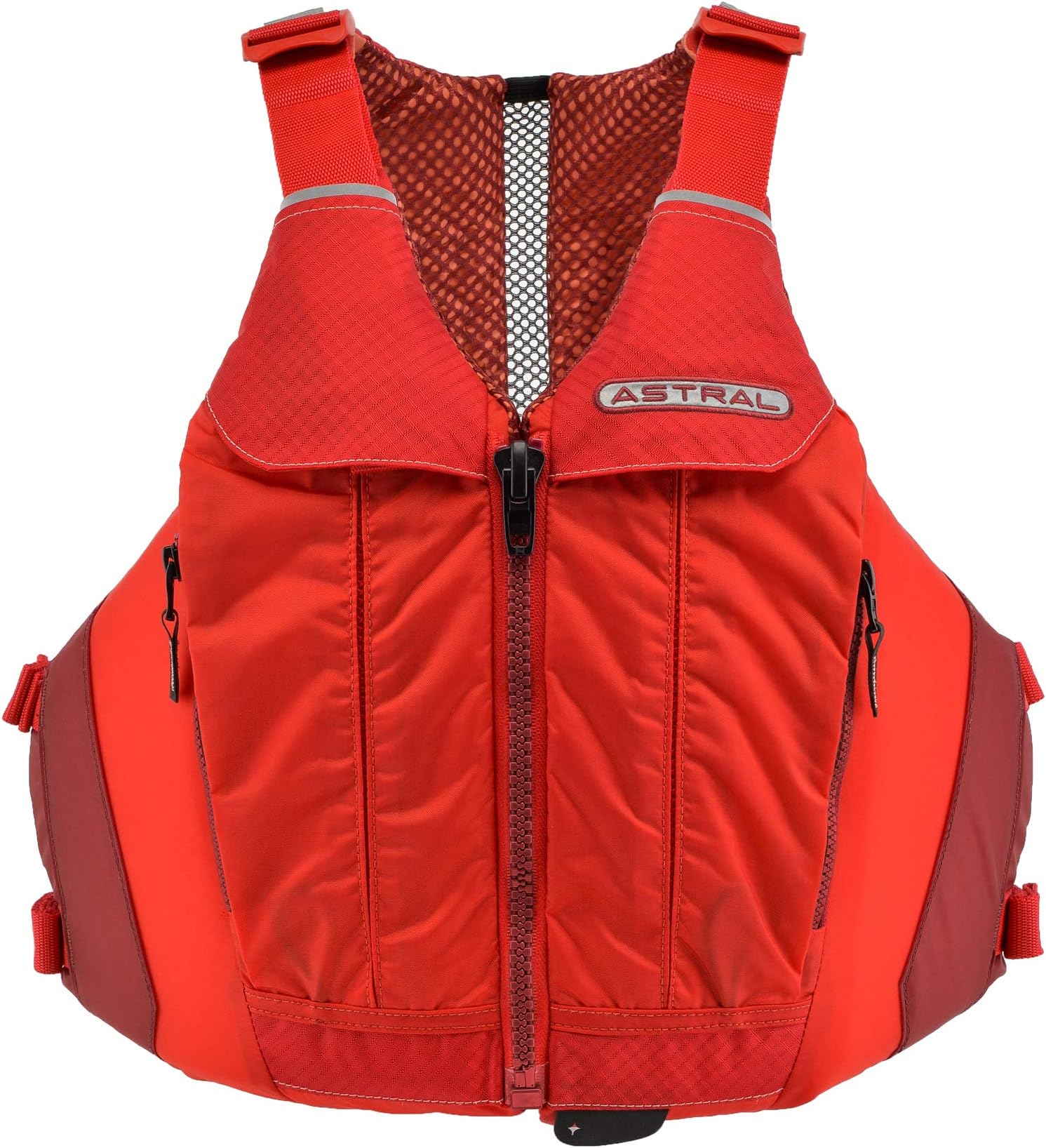 Astral Women's Linda Life Jacket PFD for Recreational Fishing and Touring Kayaking, Rosa Red, Medium/Large