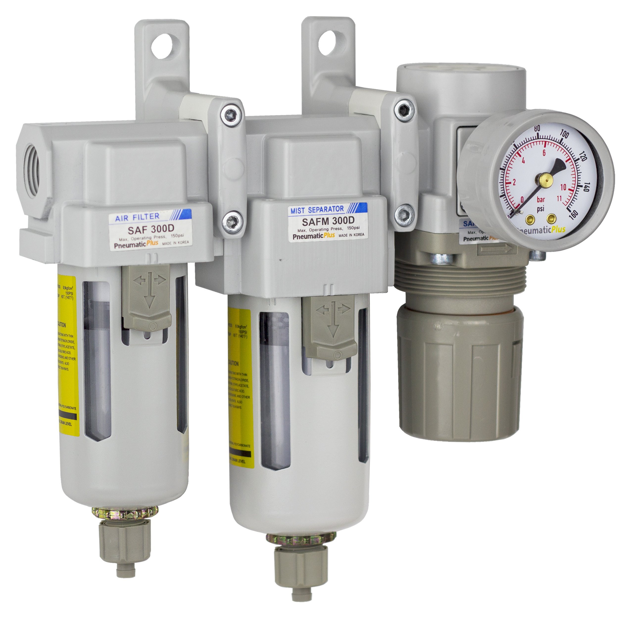 PneumaticPlus SAU330-N03G Three Stage Air Drying System Particulate Air ...