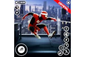 Spider Rope Hero Adventure 3D : Combattant du Crime – Crystal