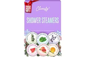 Cleverfy Shower Steamers Aromatherapy – Stocking Stuffers for Women, Men, Teens and Adults – Christmas Gifts for Women, Men, 