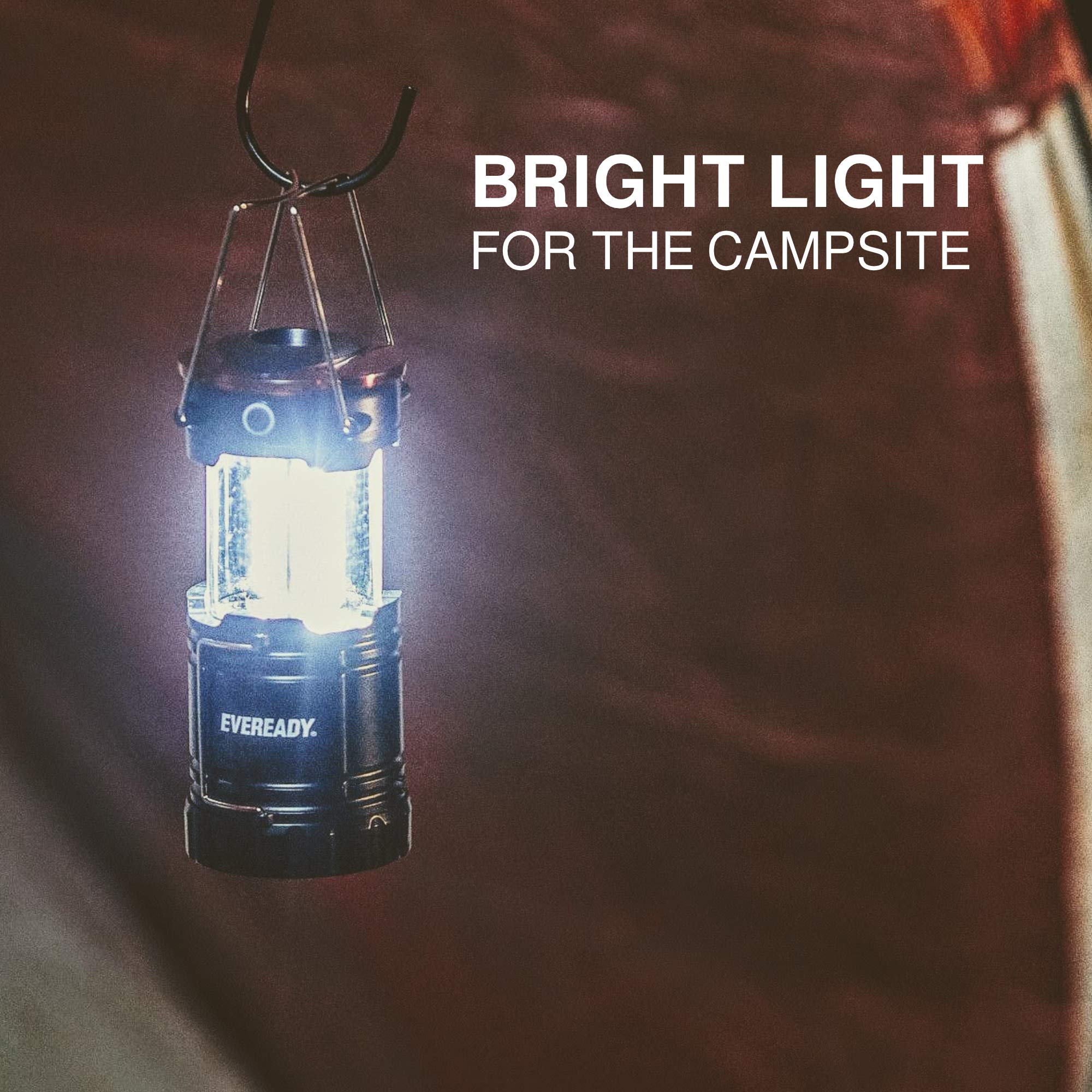 Eveready 360 LED Camping Lantern, IPX4 Water Resistant, Super Bright