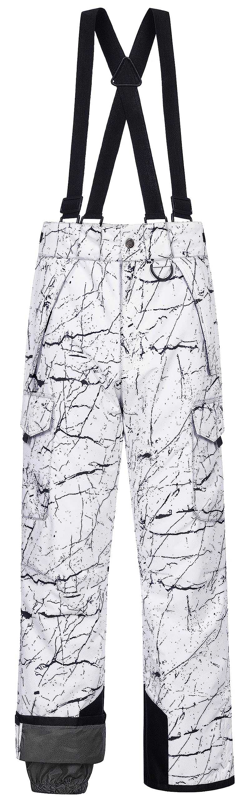 Photo 1 of CREATMO US Mens Snow Pants Snowboarding for Men Men's Mountain Insulated Ski Line Printed XL