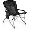 Picnic TIME PT-XL Heavy Duty Camping Chair, XL Beach Chair, 400 lb Capacity Camp Chair