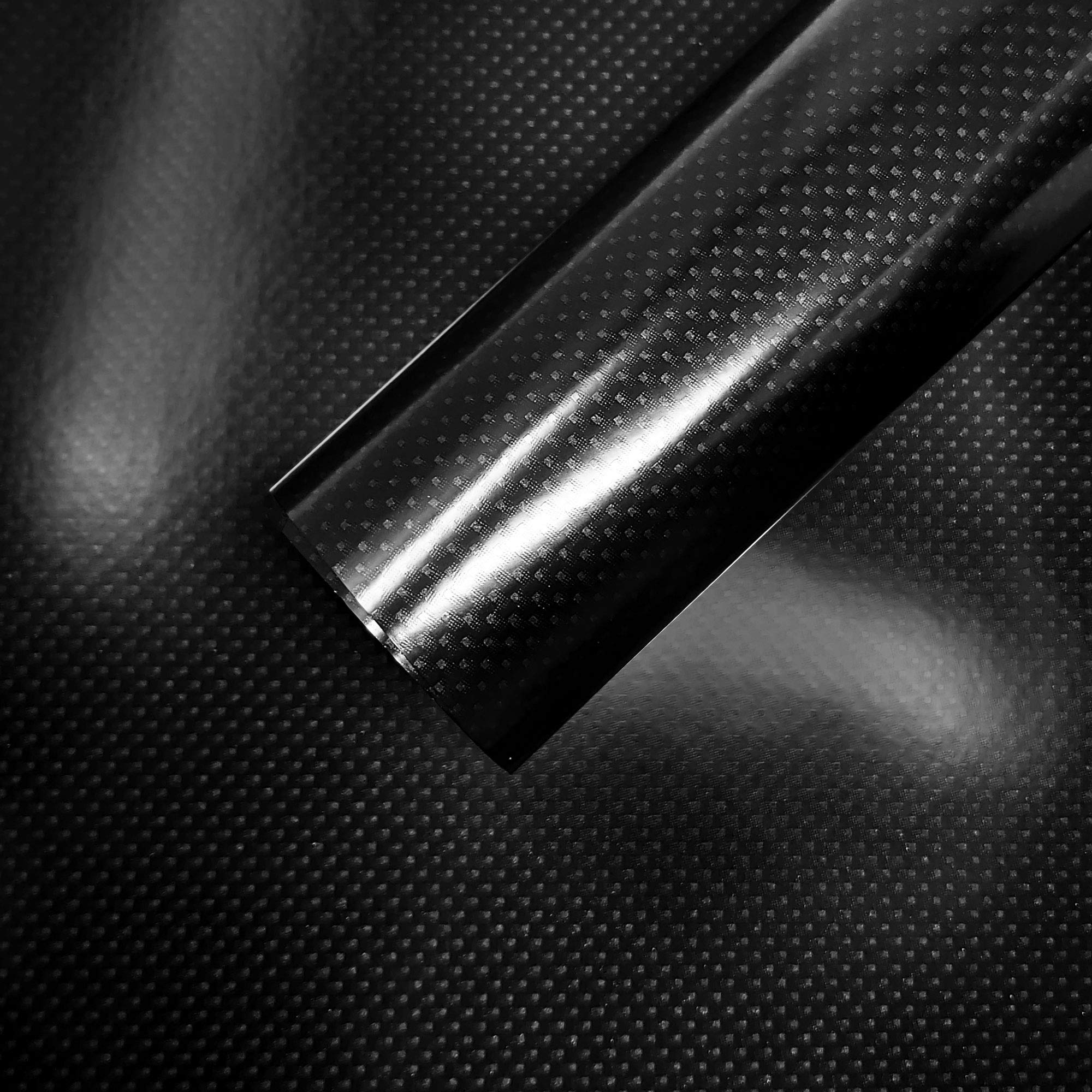 Quattroerre 1618 High Temperature Resistant Adhesive Film Sheet, Carbon Look, 50 x 70 cm