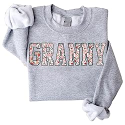 Personalized Embroidered Applique Grandma