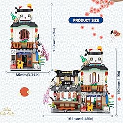 QLT Japanese Street View Izakaya Shop Mini Building