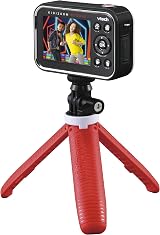 VTech KidiZoom Studio Red Video Camera for Kids with Green Screen view 3