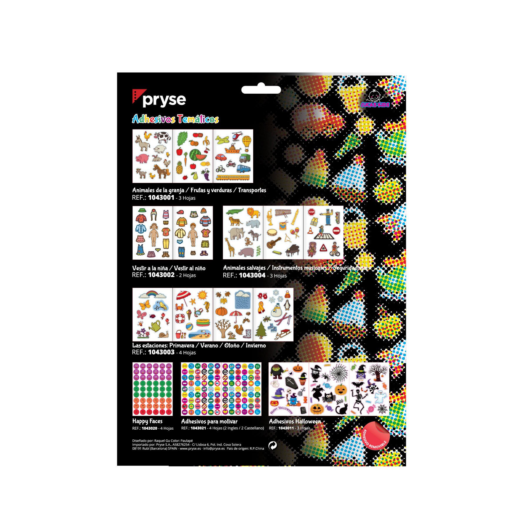 Pryse 1043021 Stickers Thematic Stickers