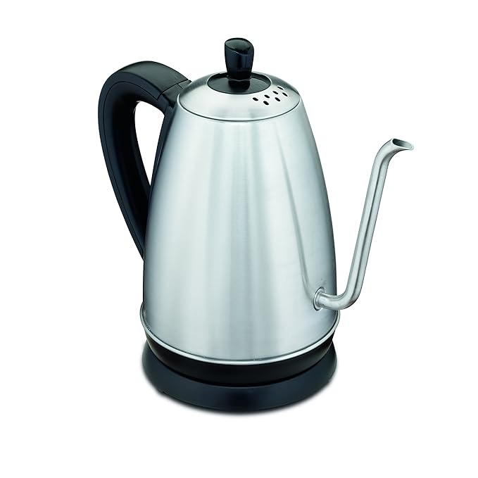 Hamilton Beach Electric Gooseneck Kettle, 1.2 Liter (40899), Stainless Steel Review