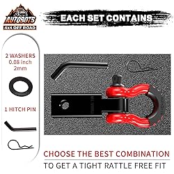 AUTOBOTS Tow Hitch Receiver 2", 45,000 Lbs Break