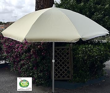 Parasol De Plage En Aluminium De Haute Qualité à 2 M Bleu