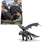 DreamWorks Dragons, Battle Dragons, Plasma Sounds Night Fury, 13” Action Figure, Kids Toys for Boys & Girls Ages 4 and up