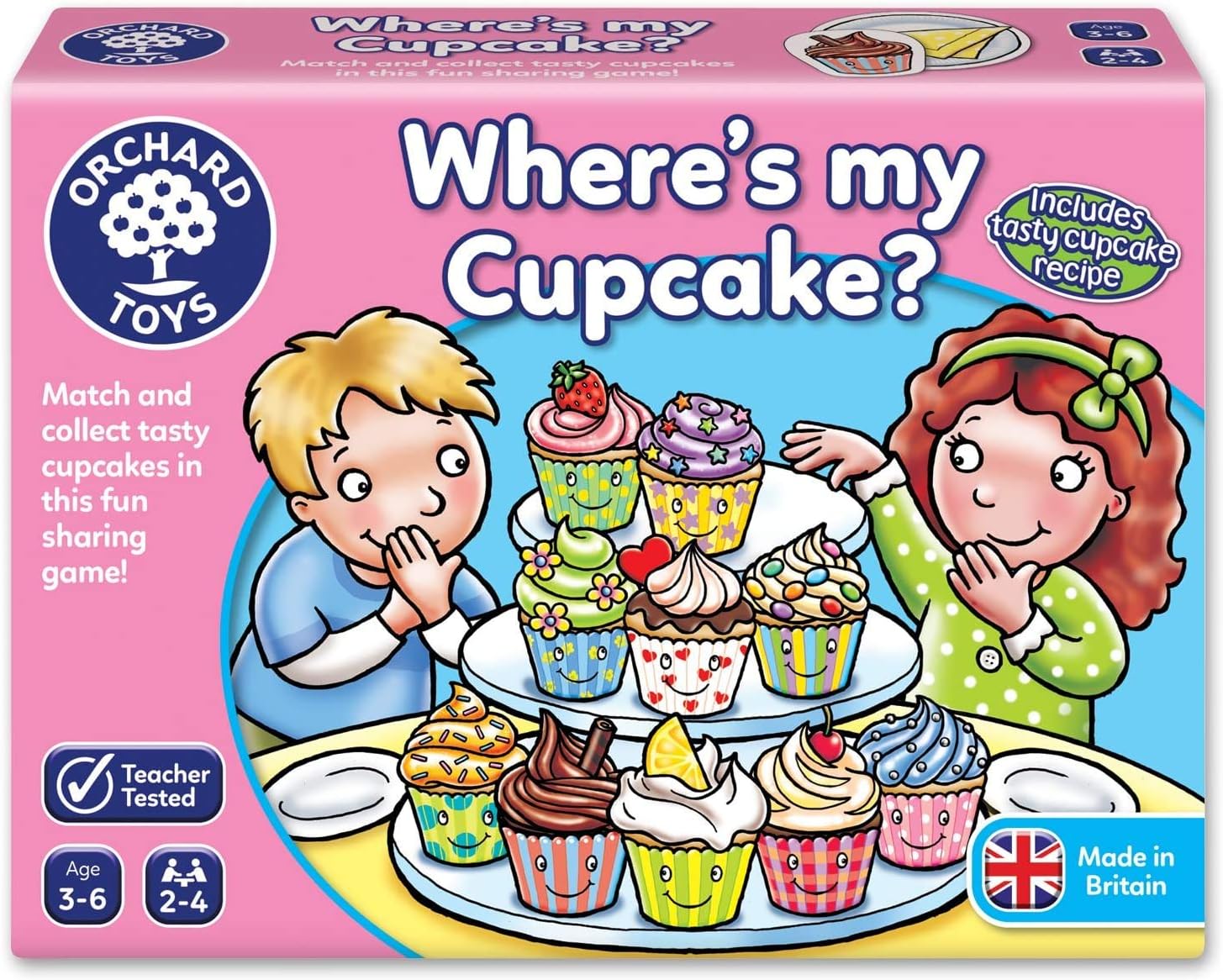 Orchard Toys Where's My Cupcake Toys &amp; Games
