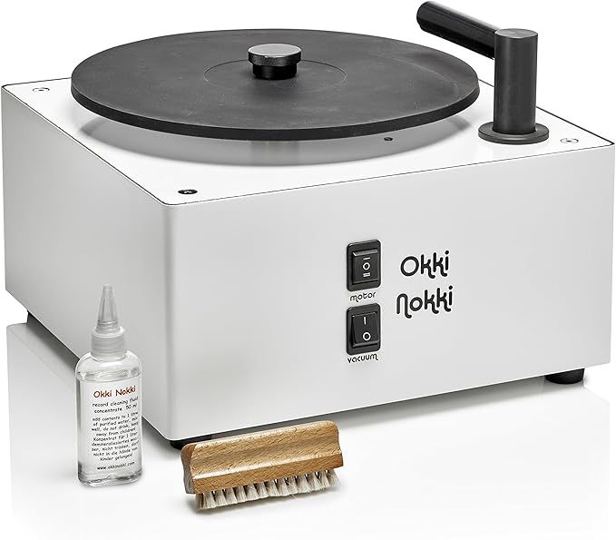 Okki Nokki Record Cleaning Machine Mk II (White) Electronics