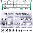 KNLN/600PCS 12 Size Bicycle Bearing Balls Stainless Steel Precision Steel Balls Stainless Steel Assorted Loose Kit 1mm,2mm,5m