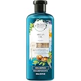 Herbal Essences Argan Oil Paraben Free Shampoo, Hair Repair, 13.5 fl oz, with Certified Camellia Oil and Aloe Vera, For All Hair Types, Especially Damaged Hair