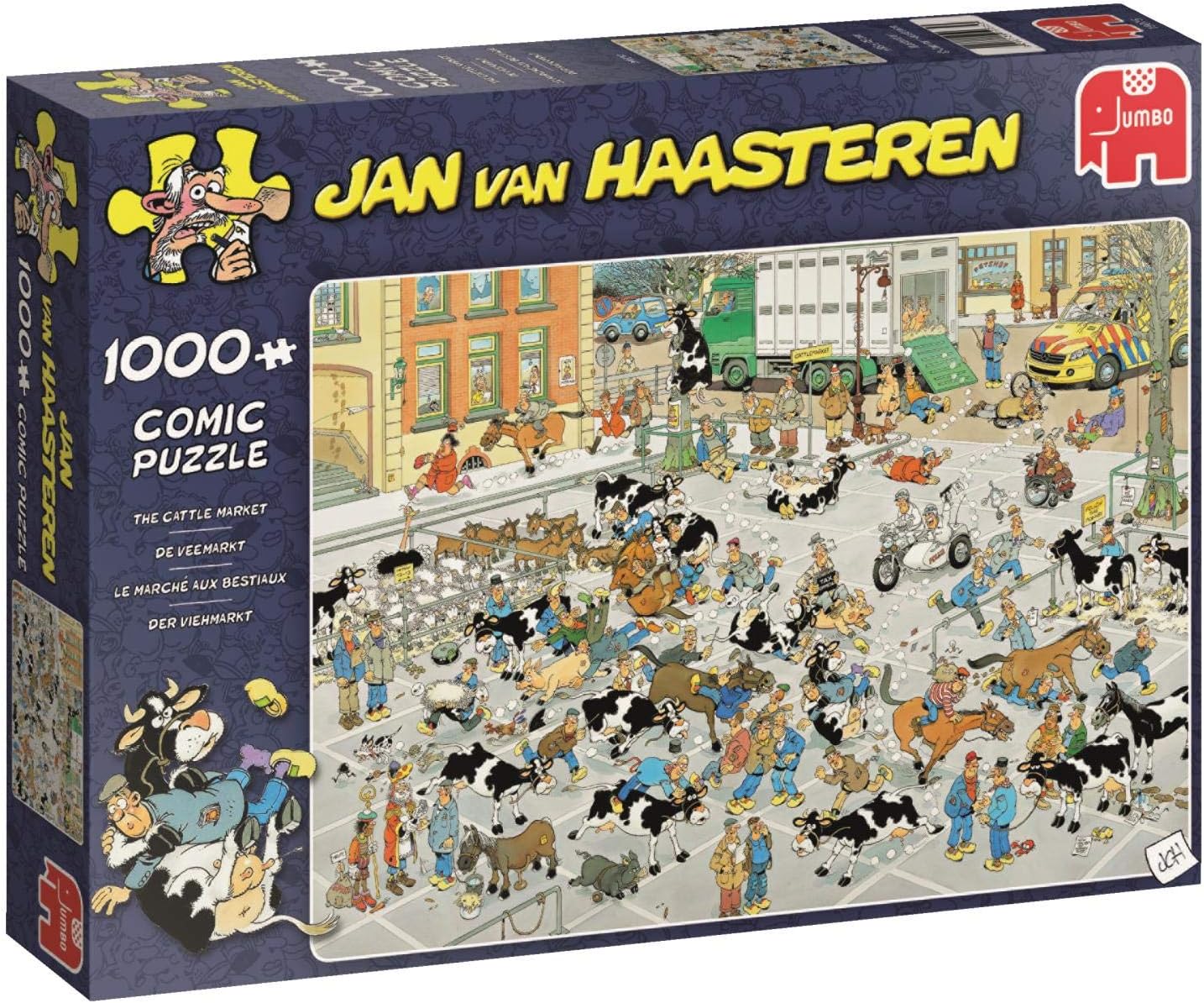 Jumbo 19075 Jan Van HaasterenThe Cattle Market Jigsaw Puzzle Amazon