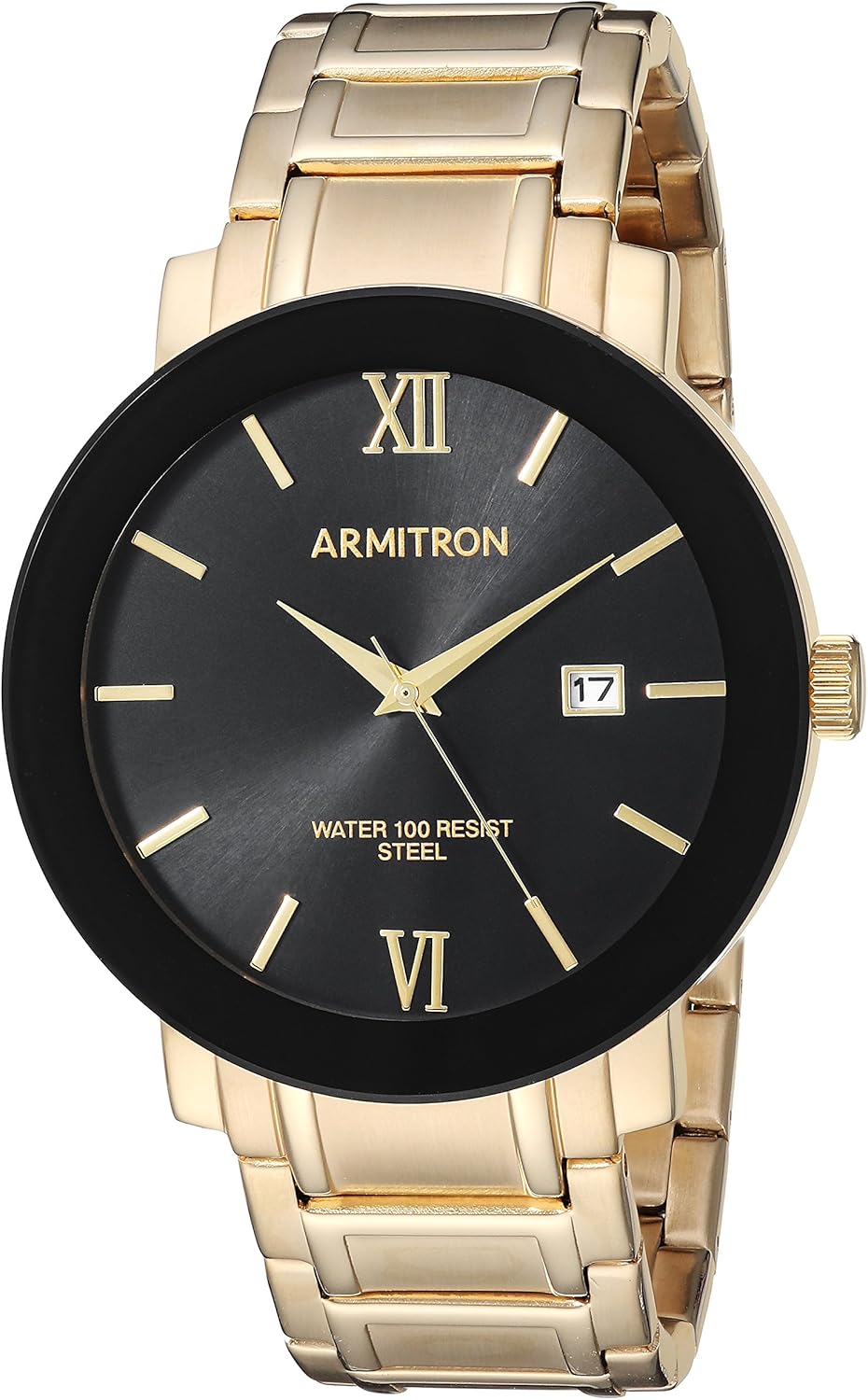 armitron gold watch