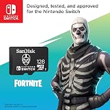 SanDisk microSDXC 128GB Fortnite Skull Trooper for Nintendo Switch UHS-I V30 view 5
