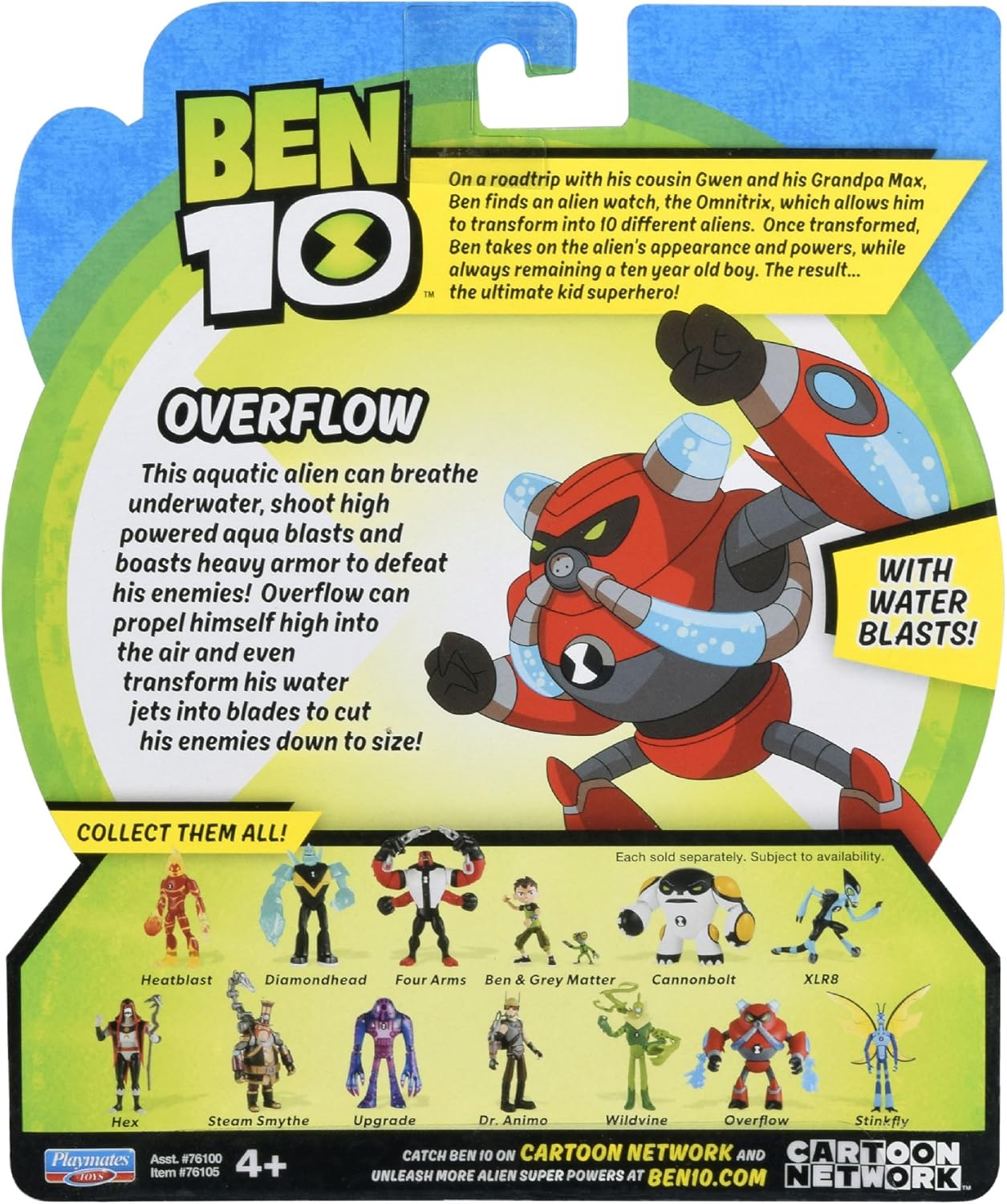 ben 10 toys overflow