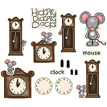 Hickory Dickory Dock: A Classic Rhyming Book About a Mouse and