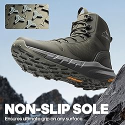 NORTIV 8 Men's Military Tactical Boot Lightweight