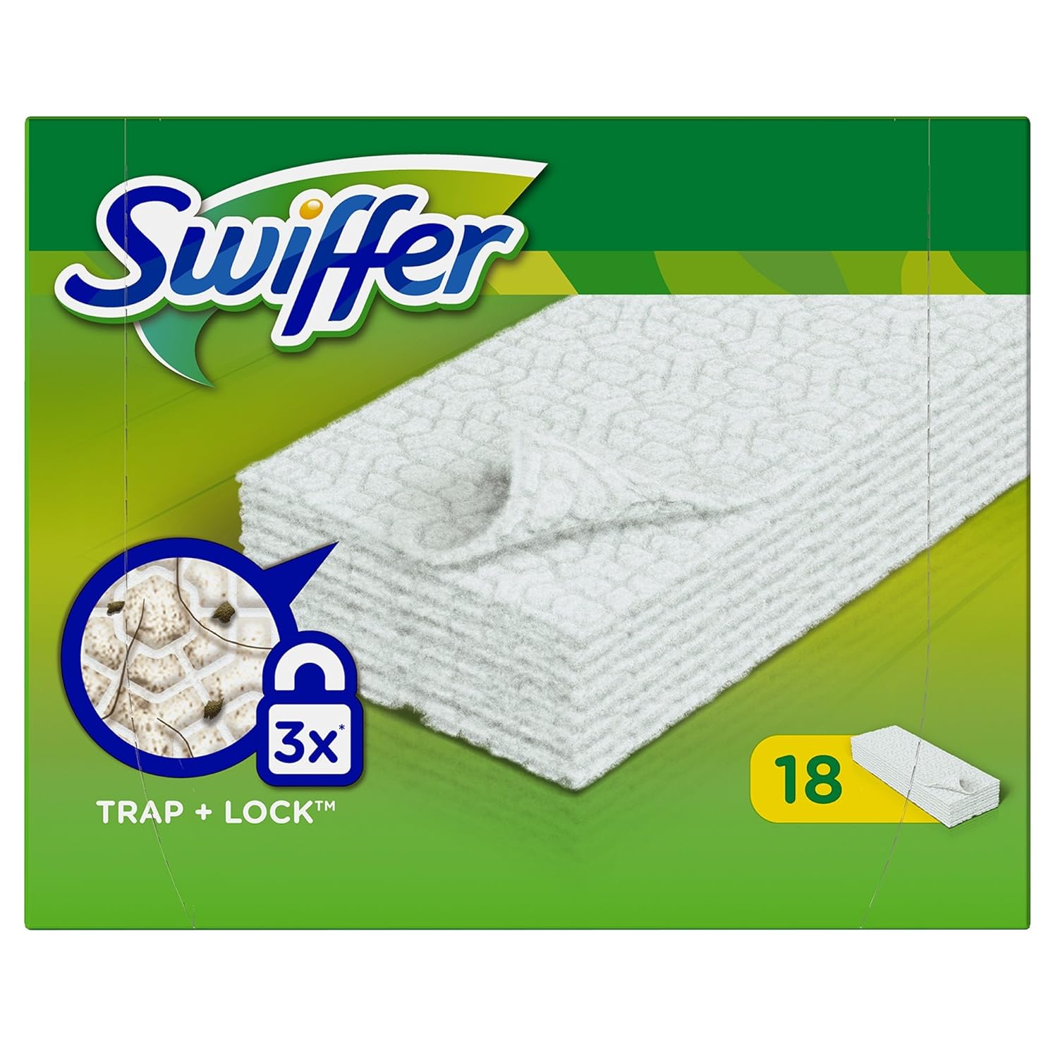 Swiffer Dry Floor Cloths Refill Pack, 6 Pack (6 x 18 Cloths) Amazon.co