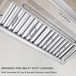 Hermitlux 30 inch Insert Range Hood with 3 Speed