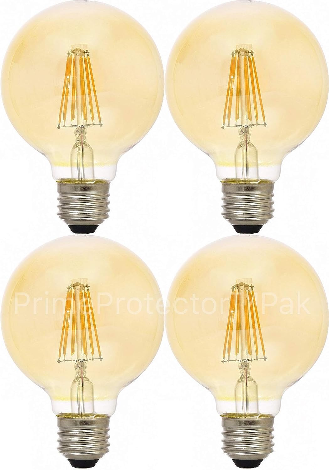 amber outdoor light bulbs on Amber Glass Edison Filament Antique Style 40w Warm Amber Color Sylvania 79601 Vintage Led Light Bulb 4 Pack Indoor Outdoor Non Dimmable 40 Watt G25 Round 3 Inch Globe E26 Medium Base