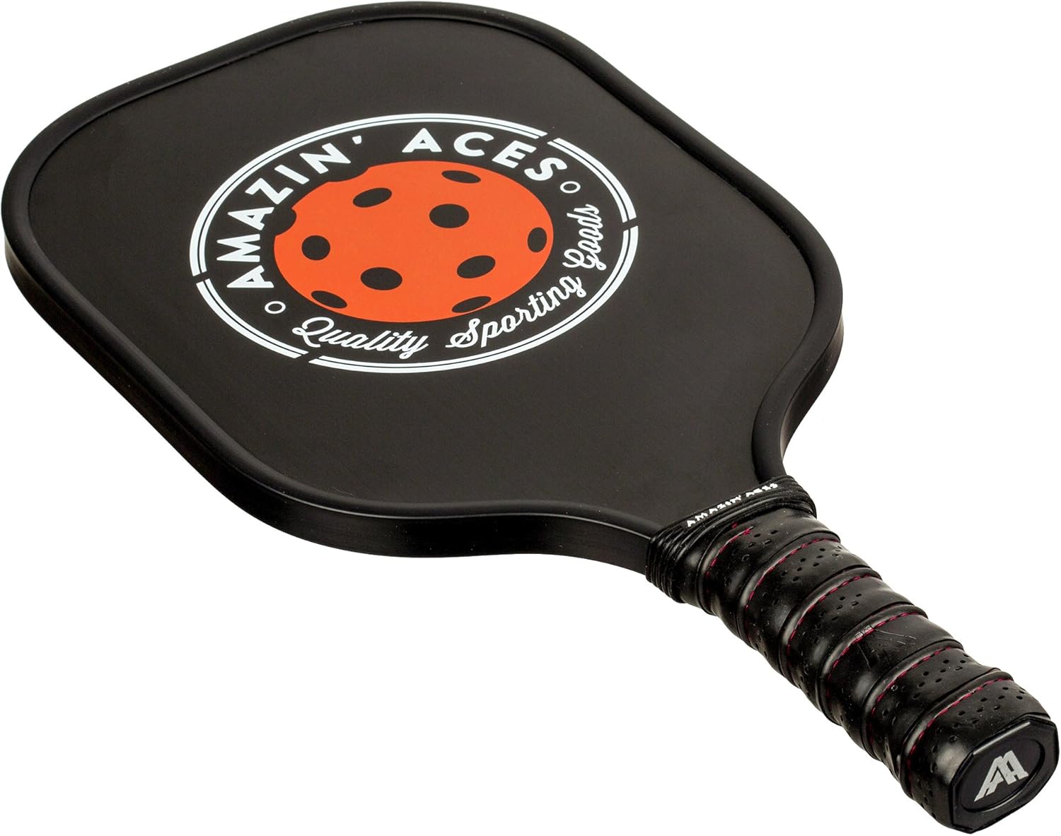 Amazin' Aces Pickleball Paddle Set | Pickleball Set Includes Two Graphite Pickleball Paddles + Four Balls + One Mesh Carry Bag | Premium Rackets Graphite Face & Polymer Honeycomb Core : Sports & Outdoors