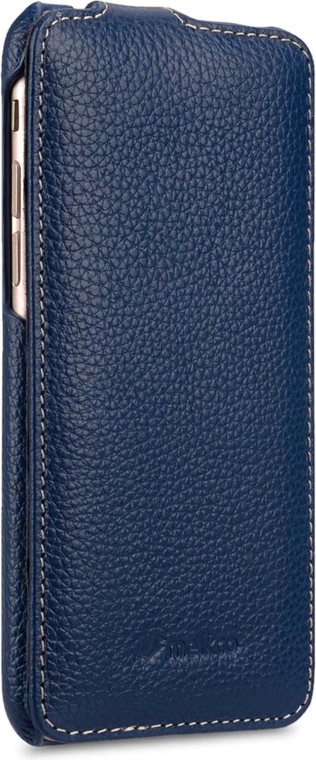 MELCKO Case Suitable for Apple iPhone SE 2022 5G, iPhone SE 2020, iPhone 8, iPhone 7, 4.7 Inch, Case with Coated Leather - Image 4