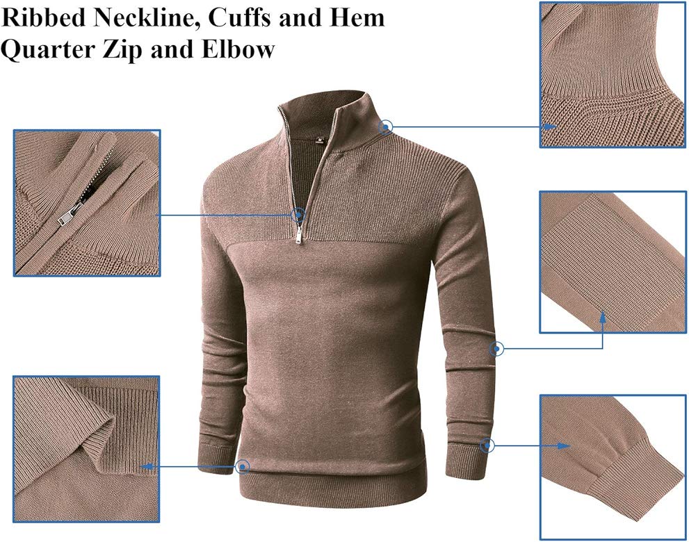 sweater zipper polos